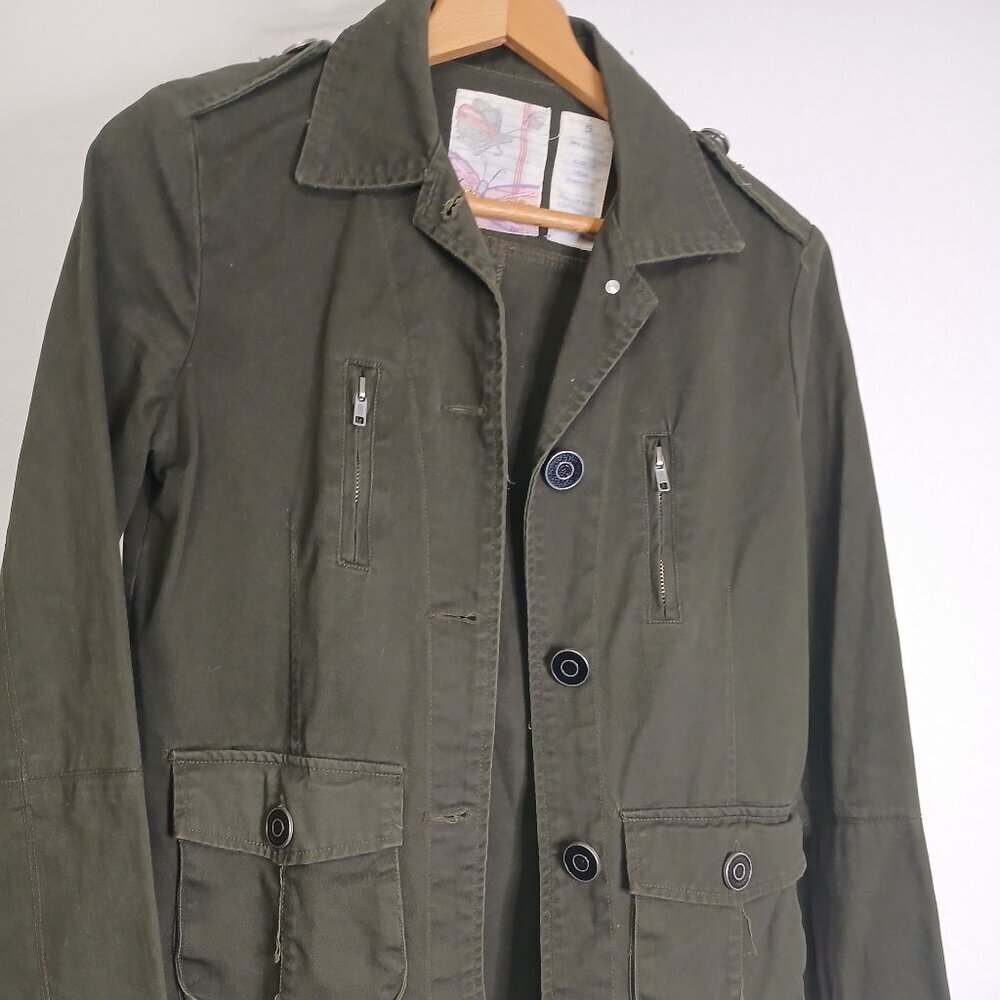 Miss 16 Green Utility‎ Jacket size small